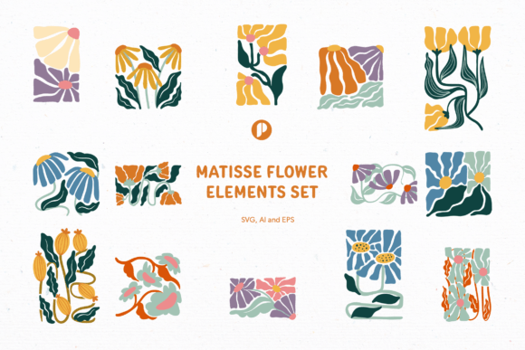 Matisse Flower Graphics & Illustrations Review