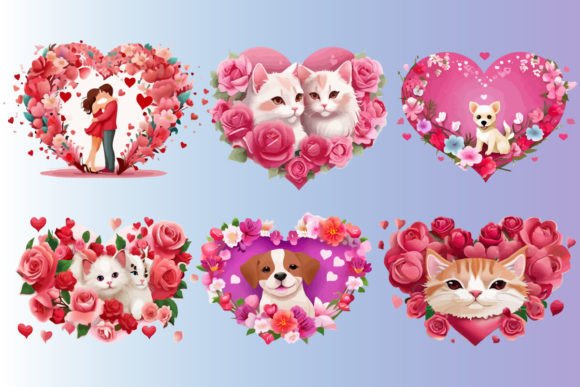 Valentine Day Design: Cute Graphics & Illustrations