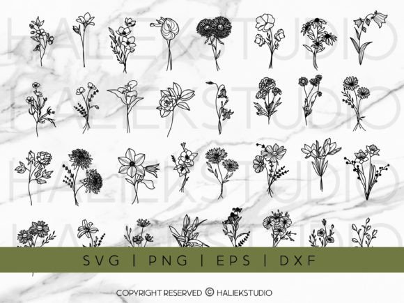 Wildflower Bouquet SVG Bundle: A Designer's Review